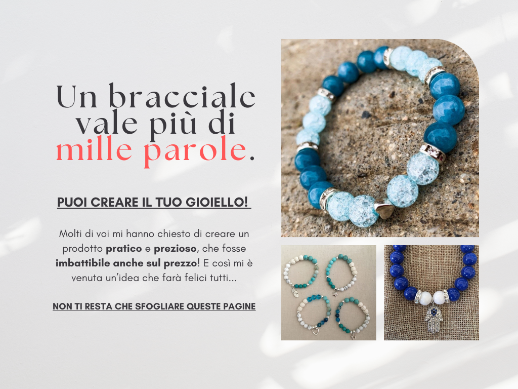 Crea i tuoi Bracciali Gioiello 2pz