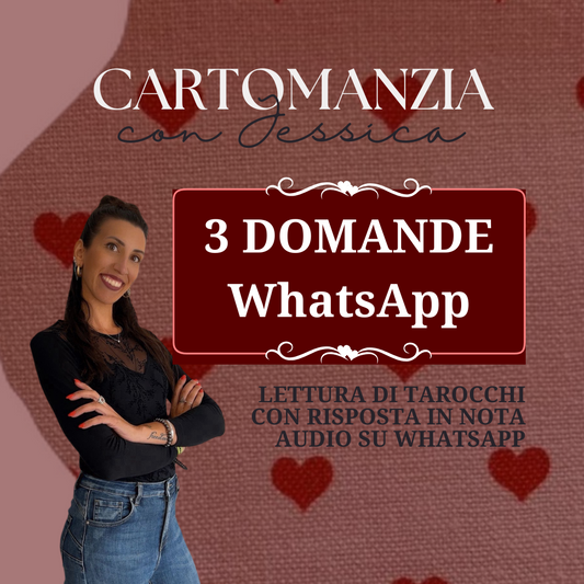 Lettura 3 domande Whatsapp con Jessica