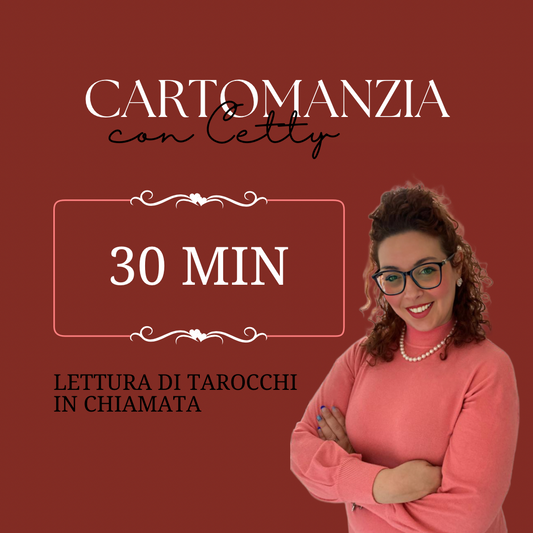 Cartomanzia 30min call con Cetty